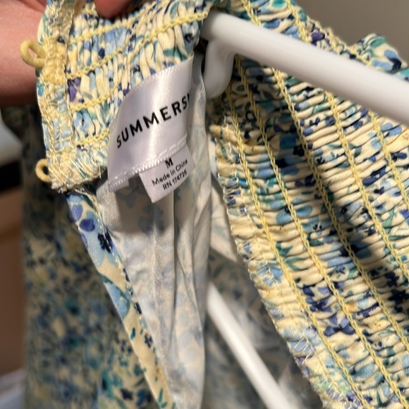 NWT SummerSalt - The All Dressed Up Mock Neck Dress w/ tie belt - M - Picture 13 of 16